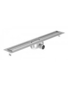 Dušo latako korpusas ACO ShowerDrain C, 585 mm, horizontalus flanšas, H-92, be grotelių