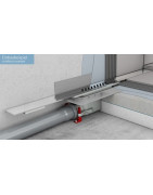 Dušo latakas ACO ShowerDrain S+, 1200 mm, su grotelėmis Stripe