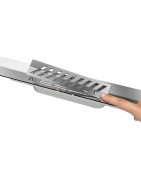 Dušo latakas ACO ShowerDrain S+, 1200 mm, su grotelėmis Stripe