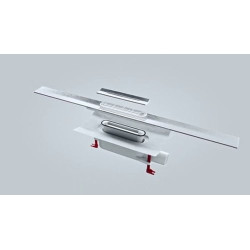 Dušo latakas ACO ShowerDrain S+, 1000 mm, su grotelėmis Plate