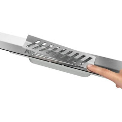 Dušo latakas ACO ShowerDrain S+, 900 mm, su grotelėmis Stripe