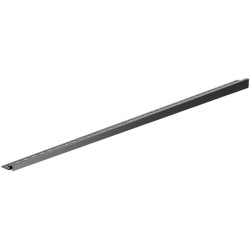 Dušo slenksčio profilis ACO ShowerStep, 1490 mm, aukštis 15 mm, dešinysis, juodas