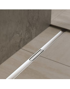 Grotelės dušo latakui Geberit CleanLine30, 30-90 cm, šlifuotas nerūdijantis plienas