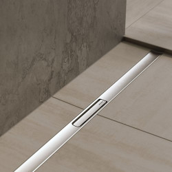 Grotelės dušo latakui Geberit CleanLine30, 30-110 cm, šlifuotas nerūdijantis plienas