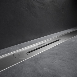 Grotelės dušo latakui Kaldewei Flowline Zero, 900 mm, šlifuotas nerūdijantis plienas