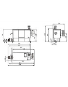 Nuotekų siurblinė Wilo DrainLift MINI3-XS/WC-EF