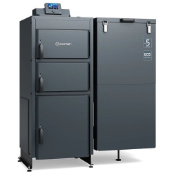 Kombinuotas granulinis katilas Kamen Multi K5, 15 kW