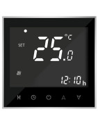 Išmanusis termostatas Spring TR2000-2WB, WiFi, katilo valdymui, juodas