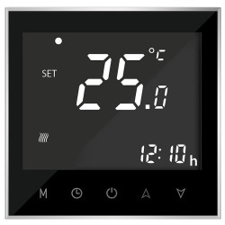 Išmanusis termostatas Spring TR2000-2WB, WiFi, katilo valdymui, juodas