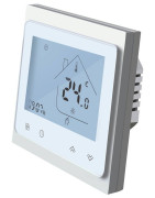 Programuojamas termostatas Spring TR002-1W, grindiniam šildymui, baltas