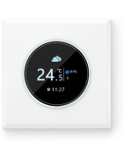 Išmanusis termostatas Spring TR7000-1WW, WiFi, su reguliavimo ratuku, baltas