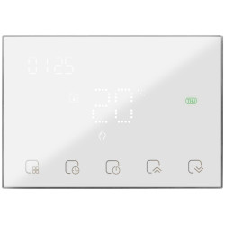 Belaidis termostatas Spring TR8000 RF, su imtuvu, WiFi, baltas