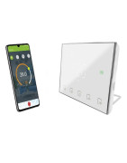 Belaidis termostatas Spring TR8000 RF, su imtuvu, WiFi, baltas
