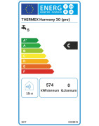Elektrinis vandens šildytuvas Thermex Harmony 30 Pro Flat, 30L
