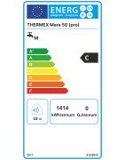 Elektrinis vandens šildytuvas Thermex Mara 50 Pro Flat, 43L
