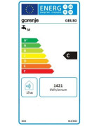 Elektrinis vandens šildytuvas Gorenje GBU 80 E5