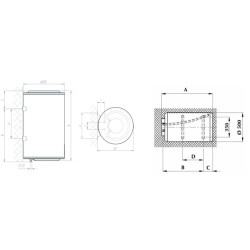 Elektrinis vandens šildytuvas Gorenje GBU 150 E5