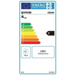 Kombinuotas vandens šildytuvas Gorenje GBK 80 E5 LN