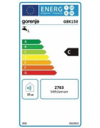 Kombinuotas vandens šildytuvas Gorenje GBK 150 E5 LN