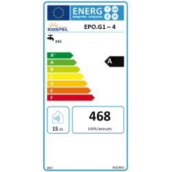 Momentinis vandens šildytuvas Kospel EPO G-4 Amicus