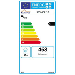 Momentinis vandens šildytuvas Kospel EPO D-5 Amicus