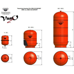 Išsiplėtimo indas Zilmet Cal-Pro 8