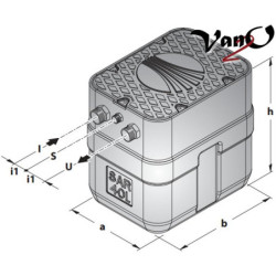 Nuotekų siurblinė Pedrollo SAR 40 – RXm1
