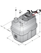Nuotekų siurblinė Pedrollo SAR 100 – ZXm1A/40