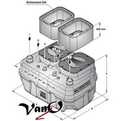 Nuotekų siurblinė Pedrollo SAR 550 – VXm15/50
