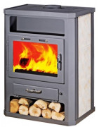 Plieninė krosnelė su šilumokaičiu Victoria CONCORD KXB, 14-18 kW