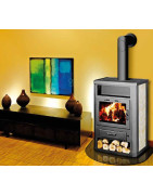 Plieninė krosnelė su šilumokaičiu Victoria CONCORD KXB, 14-18 kW