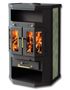 Plieninė krosnelė Victoria FAVORIT 2 KX, 10-15 kW