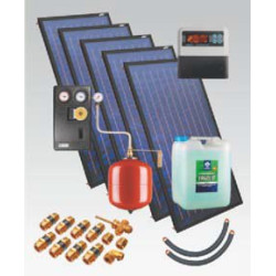 Saulės kolektorių sistema ZSH-5 pentaSOL PLUS