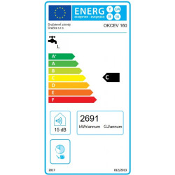Elektrinis vandens šildytuvas Dražice OKCEV 160