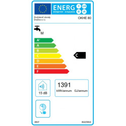 Elektrinis vandens šildytuvas Dražice OKHE 80