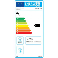 Elektrinis vandens šildytuvas Dražice OKHE 160