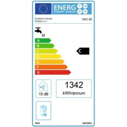 Kombinuotas vandens šildytuvas Dražice OKC 80