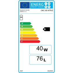 Netiesioginio šildymo vandens šildytuvas Dražice OKC 80 NTR/Z