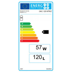 Netiesioginio šildymo vandens šildytuvas Dražice OKC 125 NTR/Z