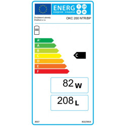Netiesioginio šildymo vandens šildytuvas Dražice OKC 200 NTR/BP
