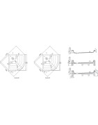 Dušo padėklas Ravak Kaskada Ronda 80x80