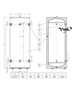 Akumuliacinė talpa Dražice NAD 250 v1