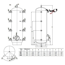 Akumuliacinė talpa Dražice NAD 1000 v3