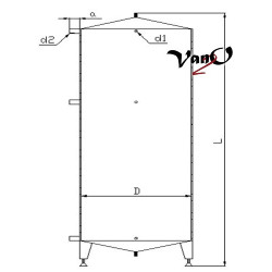 Akumuliacinė talpa Antara AT 1200