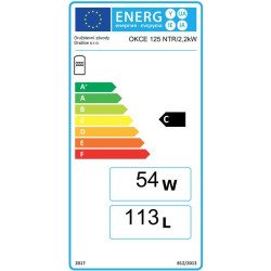 Netiesioginio šildymo boileris Dražice OKCE 125 NTR/2.2kW