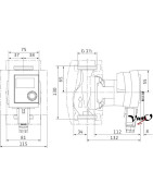 Cirkuliacinis siurblys Wilo Stratos PICO 25/1-4-130