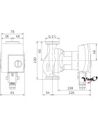 Cirkuliacinis siurblys Wilo Yonos PICO 25/1-4-130
