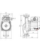 Cirkuliacinis siurblys Wilo Star-RS 25/6-180