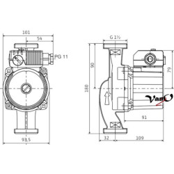 Cirkuliacinis siurblys Wilo Star-RS 25/7-180
