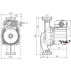 Cirkuliacinis siurblys Wilo Star-RS 30/2